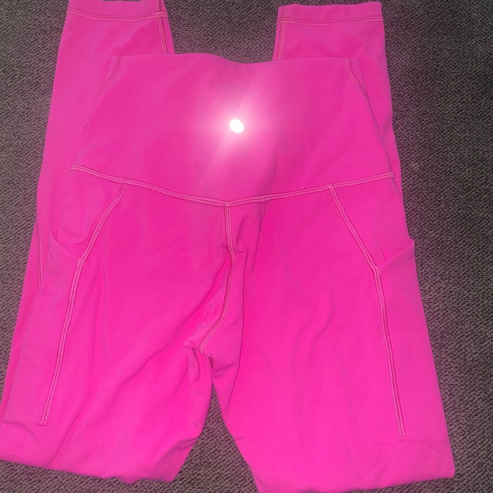 Lululemon Sonic Pink Double-Lined Align - Picture 3 of 3